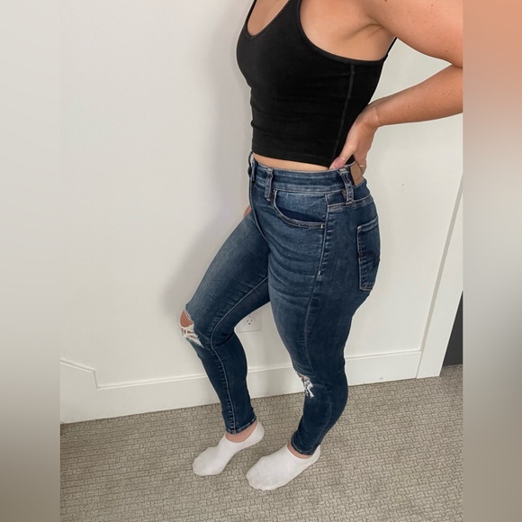 Vintage High Waist Skinny Jeans American Eagle - Picture 4 of 6